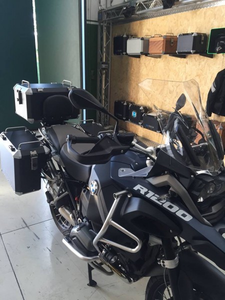 Premium Alu Koffer Set 47L für orig. BMW Befestigung - BMW R 1200 R 1250 GS Adventure - MY TECH