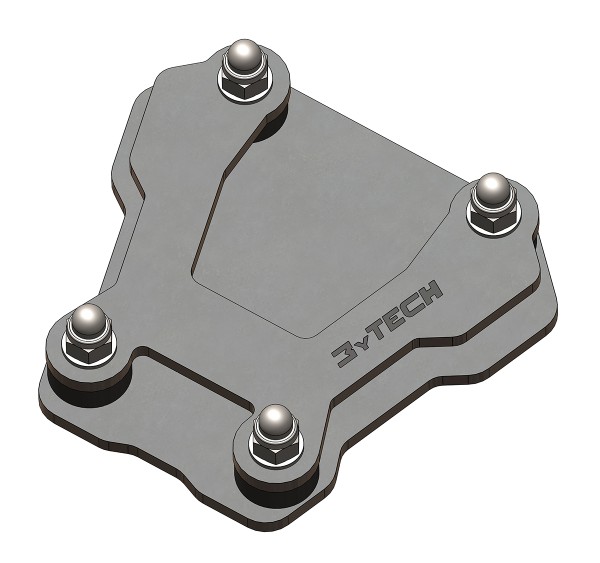 Seitenständerverbreiterung aus Edelstahl - Benelli TRK 502 / X - MY TECH