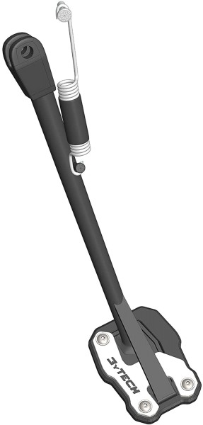 Seitenständervergrößerung Auflagevergrößerung silber - Ducati Multistrada 1200/1260 - MyTech