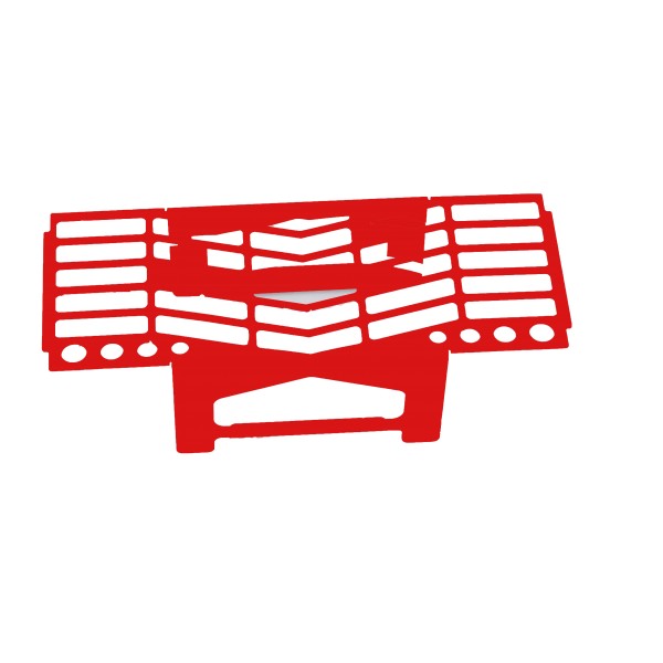 Ölkühler Schutz rot - BMW R 1200 GS - MY TECH