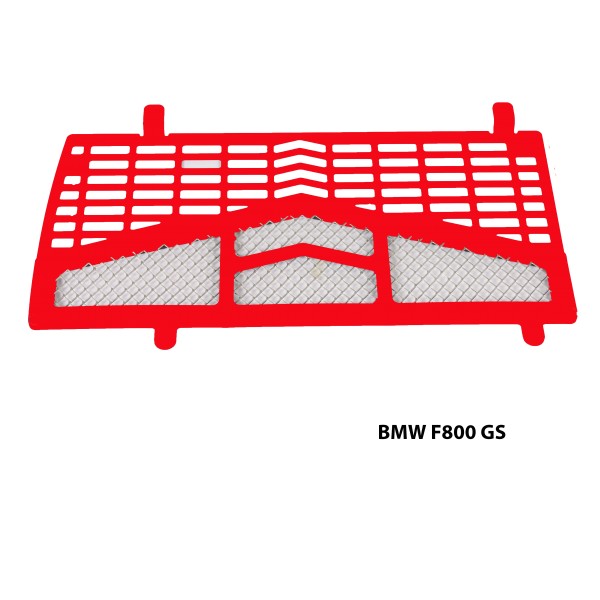 Kühlerschutz rot - BMW F 800 GS - MY TECH