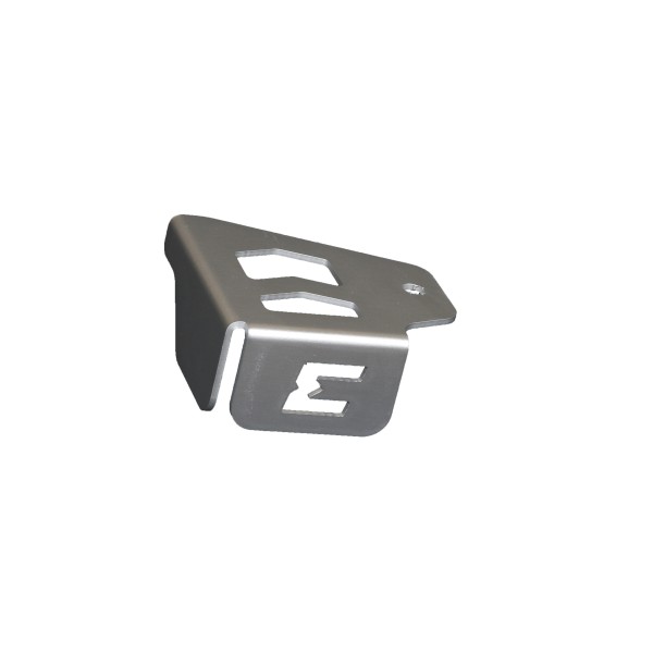 BremsflüssigkeitBehälterschutz Hinten Silber - Suzuki V Storm 1000 - MY TECH