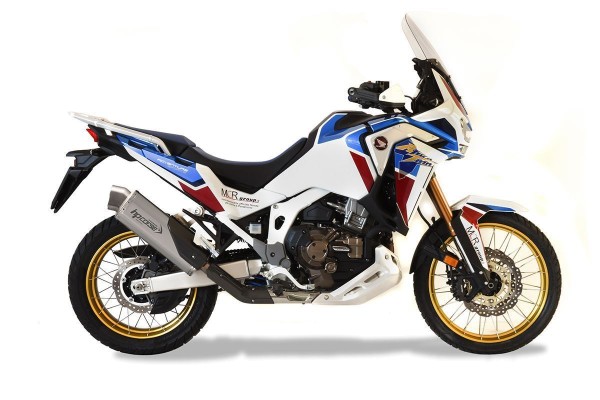 4-Track R Titan Endschalldämpfer - Honda CRF1100L Africa Twin - HPCorse
