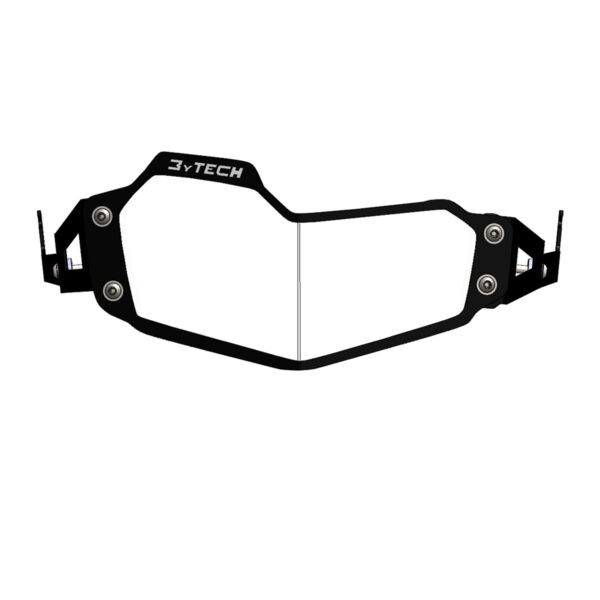 Scheinwerferschutz mit Schnellverschluss schwarz - BMW F 750 GS F 850 GS - MyTech