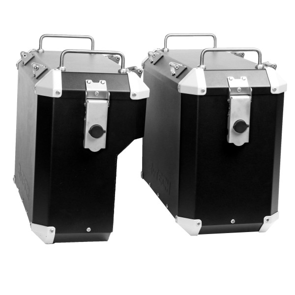 Premium Alu Koffer Set 47L für orig. BMW Befestigung - BMW R 1250 GS Adventure - MY TECH