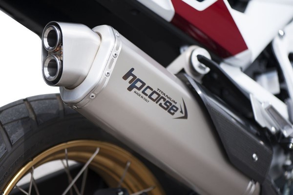 4-Track R Titan Endschalldämpfer - Honda CRF1100L Africa Twin - HPCorse