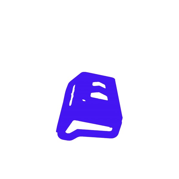 Potentiometer Schutz blau - BMW R 1200 GS - MY TECH