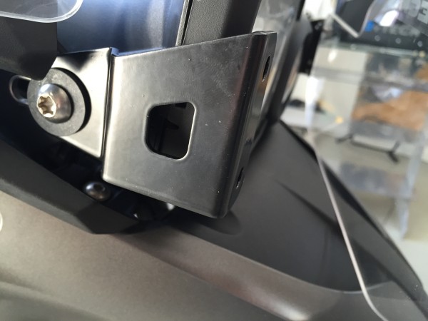 Polyester Frontscheinwerferschutz schwarz - BMW F 800 GS - MY TECH