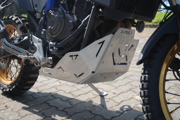 YAM304S Yamaha Tenere 700 Motorschutzplatte vorne - silber MyTech.JPG