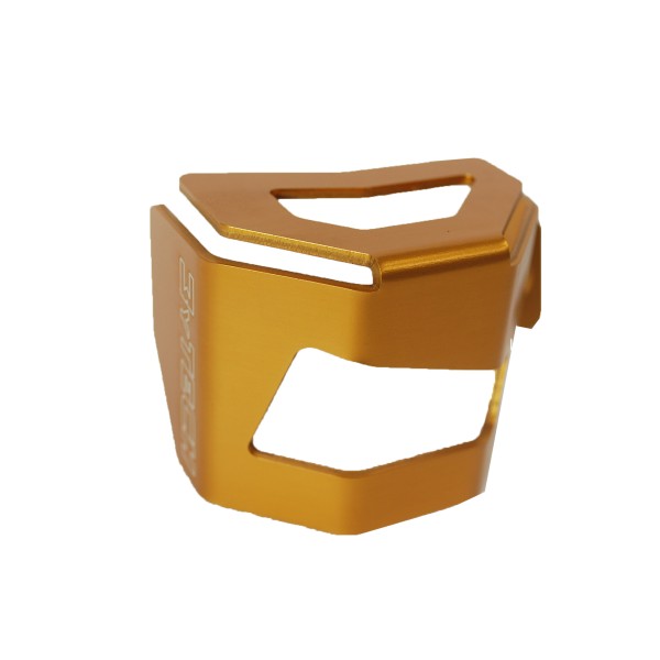 Schutz für Bremsflüssigkeitsbehälter hinten gold - BMW Nine-T - MY TECH