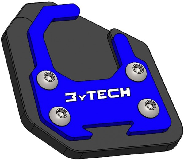 Seitenständerverbreiterung in blau - BMW F 750 GS F 850 GS - MyTech