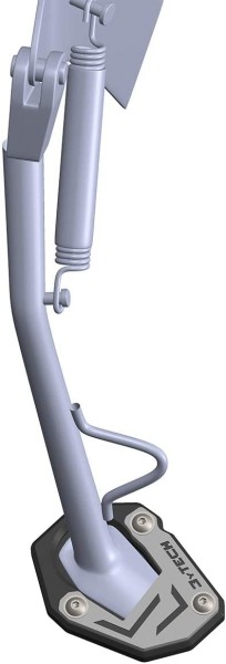 KTM412S Seitenständerauflage für KTM 790 Adventure R silber montiert - MyTech.jpg