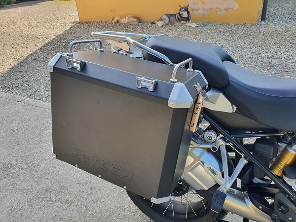 Premium Alu Koffer Set 47L für orig. BMW Befestigung - BMW R 1200 R 1250 GS Adventure - MY TECH
