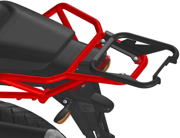 Halteplatte TopCase - Moto Guzzi V85 TT - MyTech