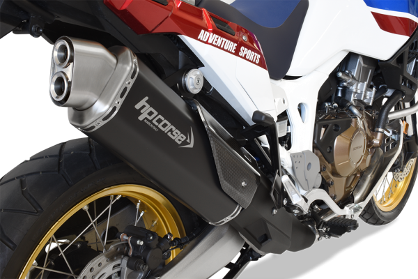 4-Track R Endschalldämpfer - Honda CRF1000L Africa Twin - HPCorse