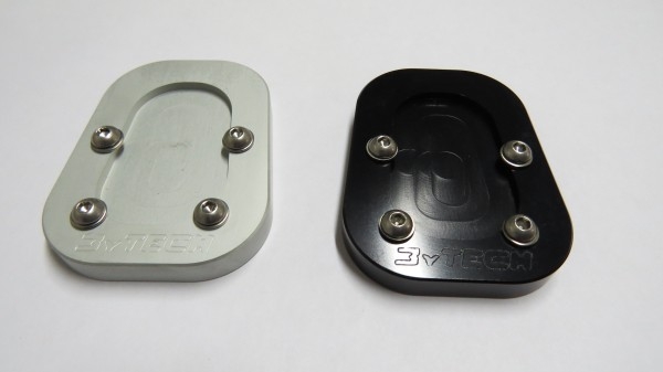 Seitenständer Platte / Auflagevergrösserung rot- BMW BMW R1250 GS Adventure - MY TECH