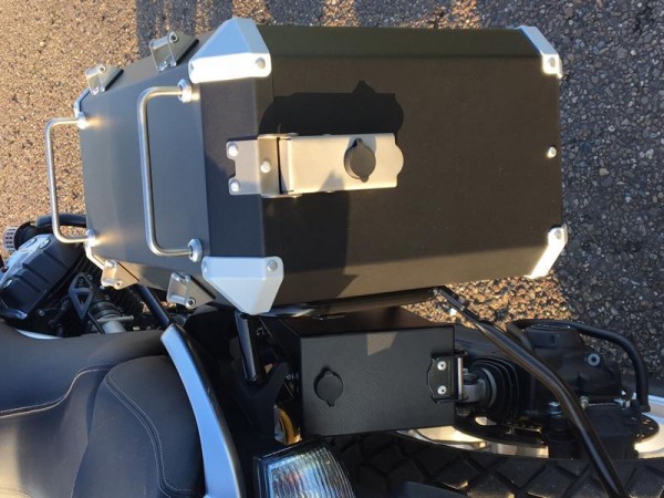 Werkzeugkiste /Toolbox schwarz - Moto Guzzi Stelvio - MY TECH